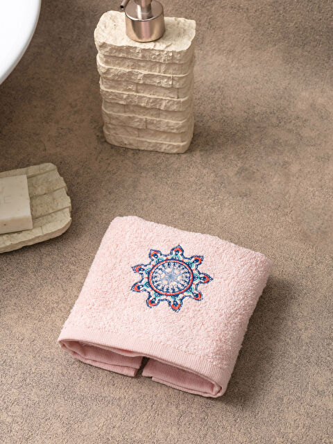 LCW HOME Cotton Embroidered Hand Towel 30x50 Cm - S2I511Z8-KXS