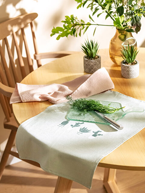 LCW HOME Torchon Imprimé Lot de 2 40x60 Cm - S2K364Z8-F9C