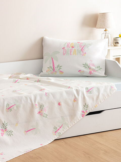 LCW HOME Printed Cotton Kids Pique Set - S2KO53Z4-F9C