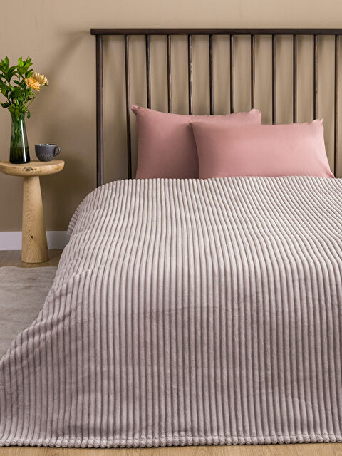 LCW HOME Fitilli Welsoft Çift Kişilik Battaniye 200x220 cm