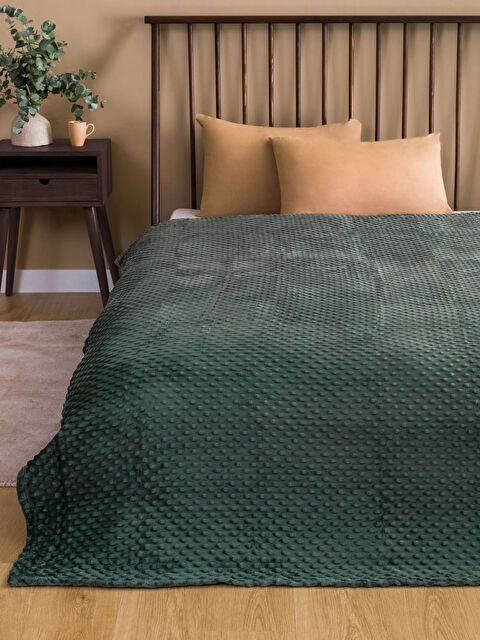 LCW HOME Tomurcuk Desenli Welsoft Çift Kişilik Battaniye 200x220 cm