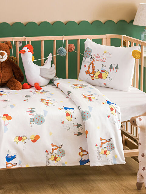 LCW HOME Winnie The Pooh Printed Baby Duvet Cover Set - S3EF35Z1-F9C