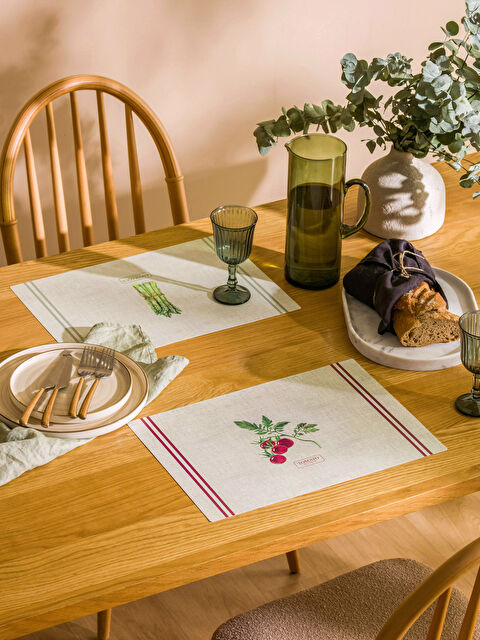 LCW HOME Baskılı Amerikan Servis 2'li 29x42 cm - S3FG46Z8-F9C