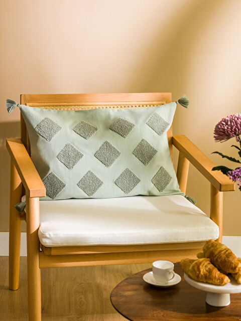 LCW HOME Embroidery Detailed Cushion Cover 40x60 Cm - S3HR88Z8-J1R