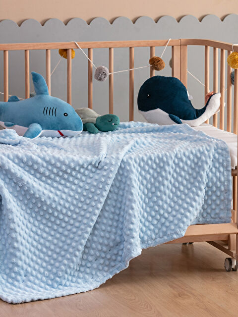 LCW HOME Tomurcuk Desenli Wellsoft Bebek Battaniyesi 90x110 cm