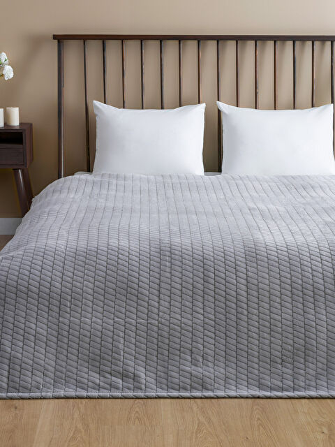 LCW HOME Tomurcuk Desenli Welsoft Çift Kişilik Battaniye 200x220 cm