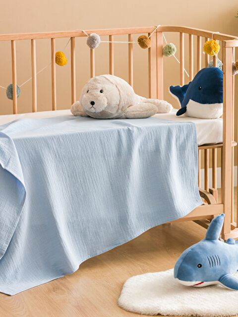 LCW baby Baby Boys' Muslin Shawl 90x100 cm - S4AK50Z1-VG9