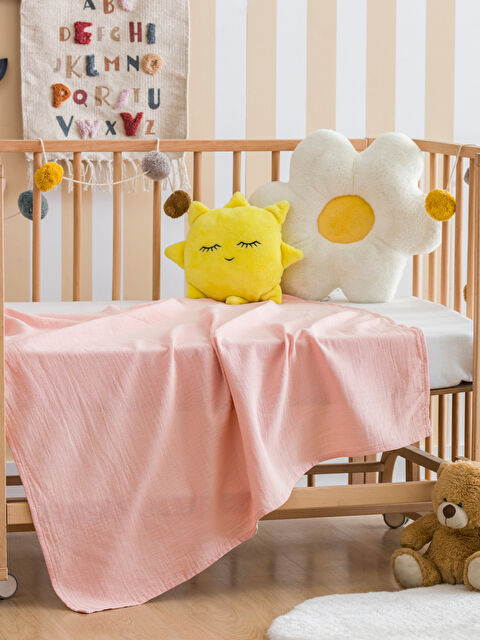 LCW baby Kız Bebek Battaniyesi 90x100 cm - S4AK77Z1-GA3