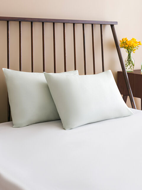 LCW HOME Düz Yastık Kılıfı 2'li 50x70 cm - S4CB44Z8-DV8
