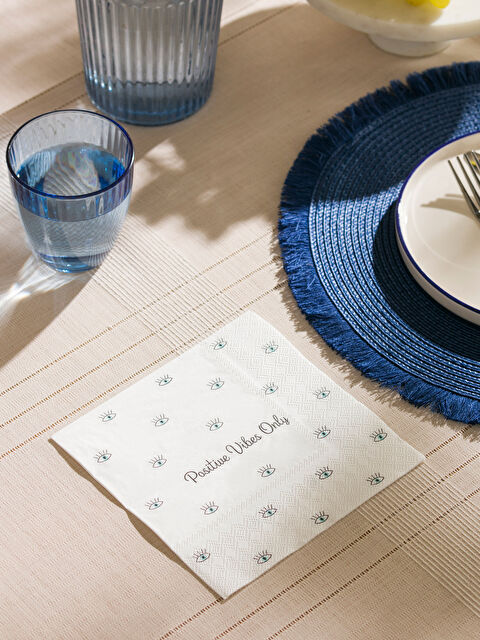 LCW HOME دەستمالی کاغەزی چاپکراوی چاو 20 دانە - S4CS07Z8-F9C