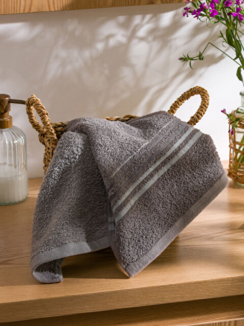 LCW HOME خاولی دەستی لوولدراو خەتخەت دوو دانە پێکەوە 50x80 cm - S4DI58Z8-CZ4