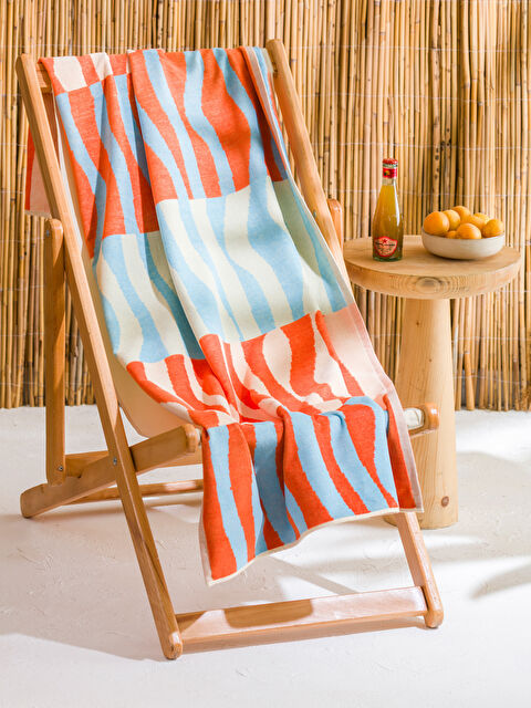 LCW ACCESSORIES Çizgili Erkek Plaj Havlusu 70x150 cm
