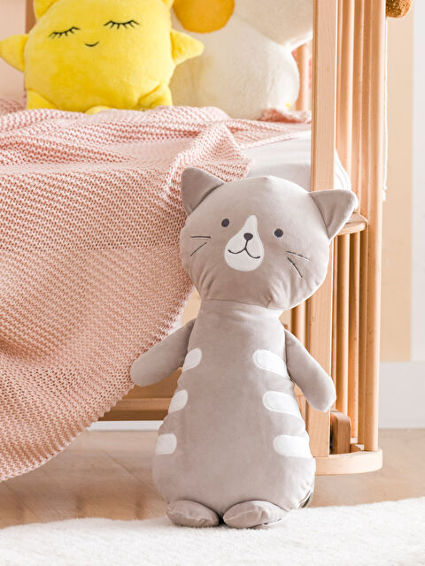 LCW HOME Nakış Detaylı Pelüş Dolgulu Bebek Kırlent 50 cm - S4GH95Z1-F9C