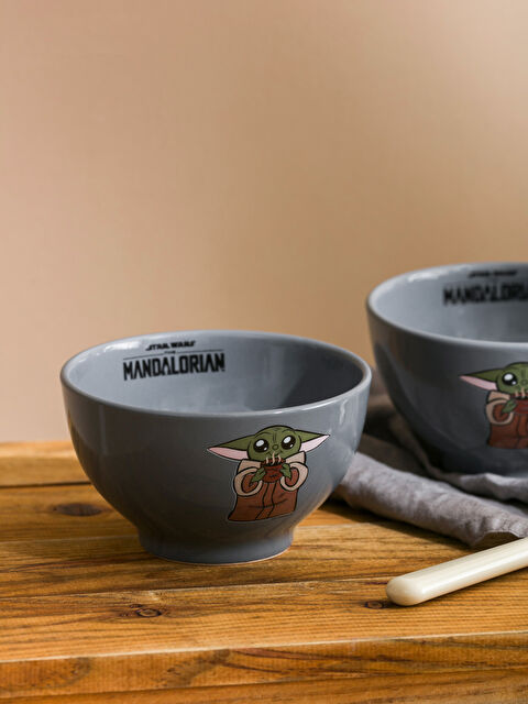 LCW HOME Star Wars Printed Ceramic Bowl 2 Pack 15 cm - S4GU18Z8-F9C