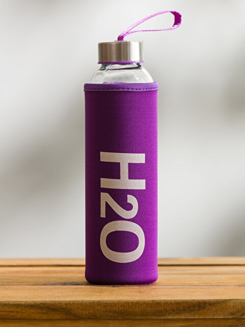 H2O Kılıflı Cam Matara 500 ml - S4HK25Z8-SUK