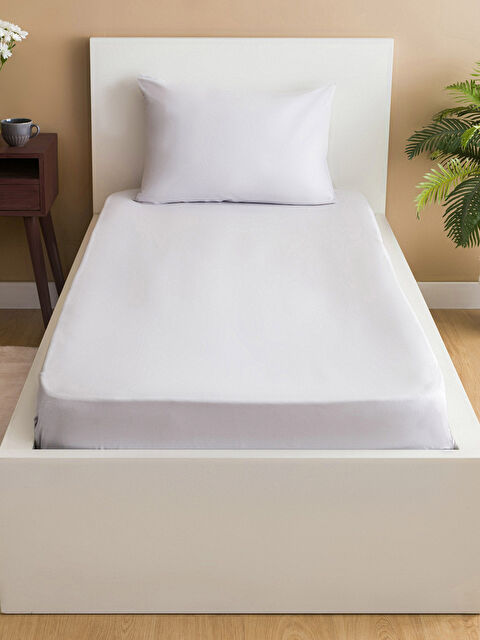 LCW HOME Lastikli Tek kişilik Çarşaf Seti 100x200 cm