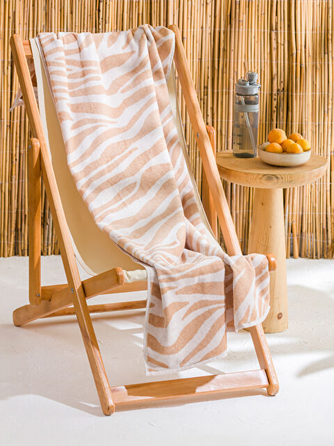 LCW ACCESSORIES Desenli Kadın Plaj Havlusu 70x150 cm - S4N973Z8-LQB