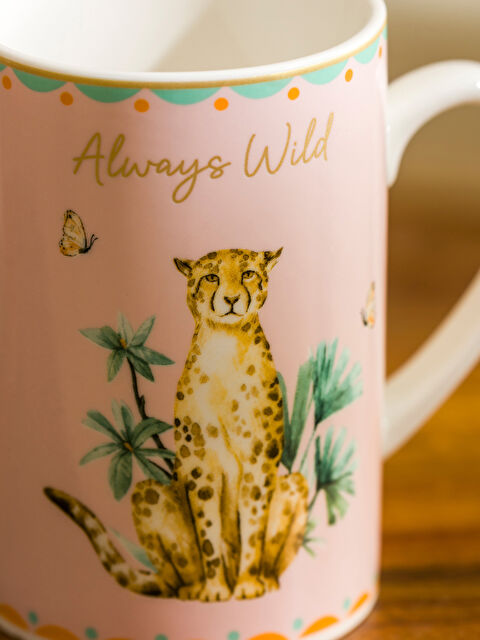 LCW HOME Animal Print Porcelain Mug 310 ml -S58804Z8-F9C