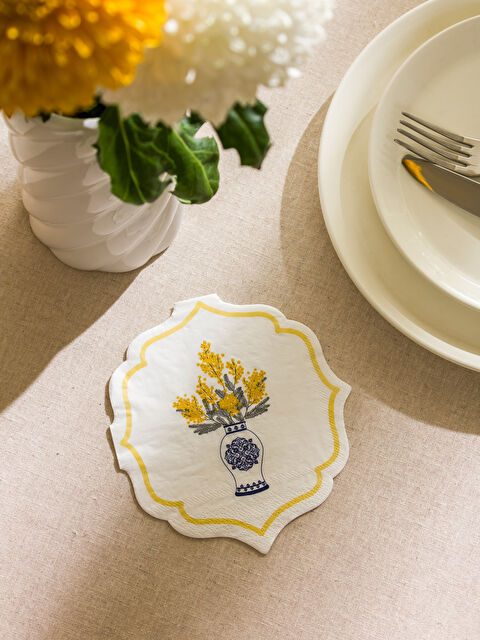 LCW HOME Floral Printed Paper Napkin 20 Pack - S5AD95Z8-F9C