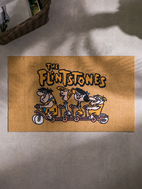 LCW HOME Taş Devri Baskılı Kapı Önü Paspası 45x75 cm - S5AL09Z8-LQJ