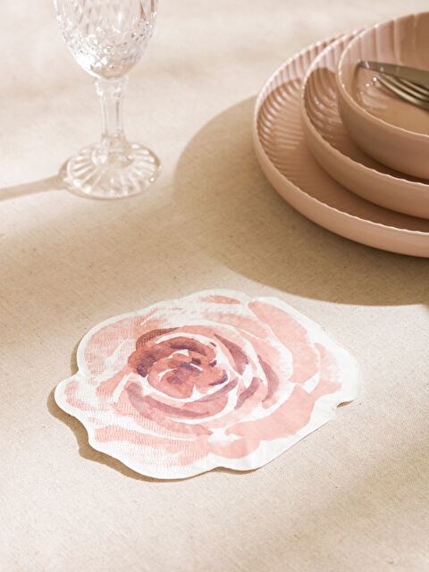 LCW HOME Çiçek Baskılı Kağıt Peçete 20'li