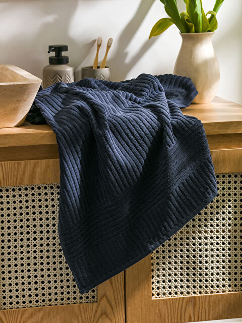 LCW HOME Serviette de bain brodée 70x140 cm - S5BG54Z8-PWU