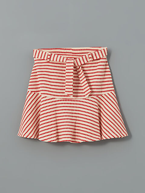 LCW Kids Beli Lastikli Kız Çocuk Etek - S5BI97Z4-LJE