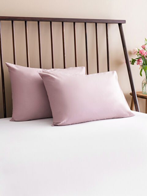 LCW HOME Basic Yastık Kılıfı 2'li 50x70 cm - S5BO59Z8-GJR