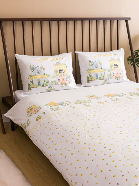 LCW HOME Printed Double Duvet Cover Set - S5BS77Z8-F9C