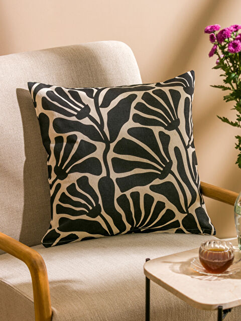 LCW HOME Desenli Kırlent Kılıfı 45x45 cm - S5BU99Z8-LQJ