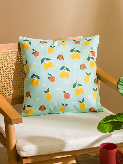 LCW HOME Baskılı Kırlent Kılıfı 45x45 cm - S5BV00Z8-DV5