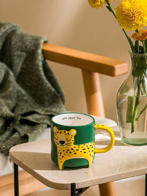 LCW HOME Animal Printed Ceramic Mug 392 ml - S5CJ32Z8-M0T