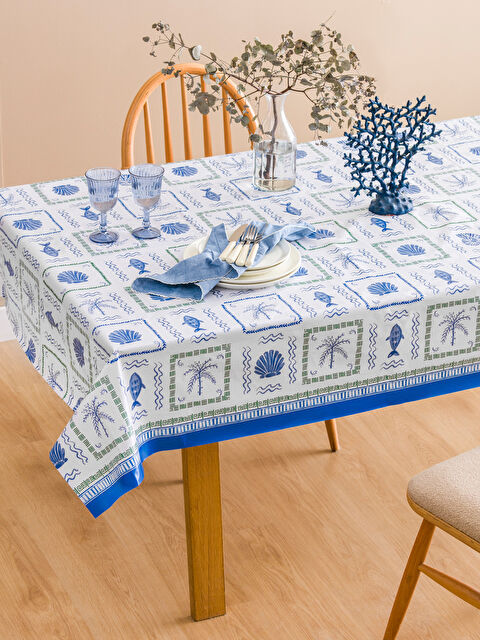 LCW HOME Baskılı Masa Örtüsü 140x180 cm - S5CJ97Z8-F9C