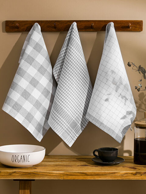 LCW HOME Baskılı Kurulama Bezi 3'lü 40x50 cm - S5CL46Z8-SDU