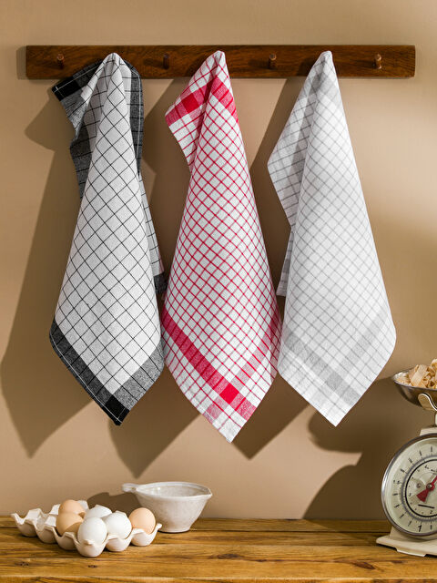 LCW HOME Baskılı Kurulama Bezi 3'lü 40x50 cm - S5CL91Z8-LQJ