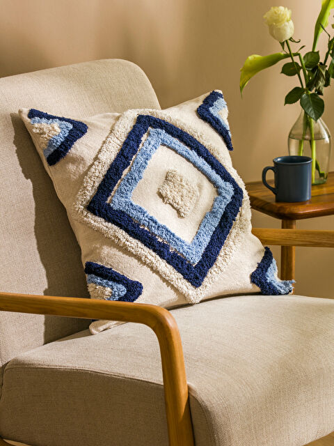 LCW HOME Nakışlı Kırlent Kılıfı 45x45 cm - S5CQ25Z8-YXD