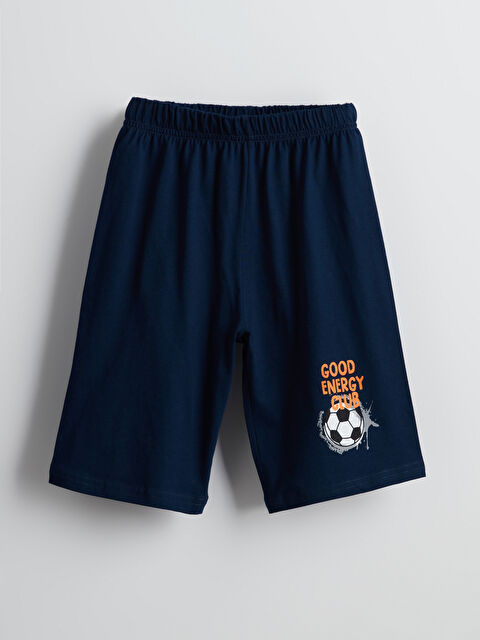 LCW Kids Beli Lastikli Erkek Çocuk Pijama Şort - S5DB48Z4-JC7