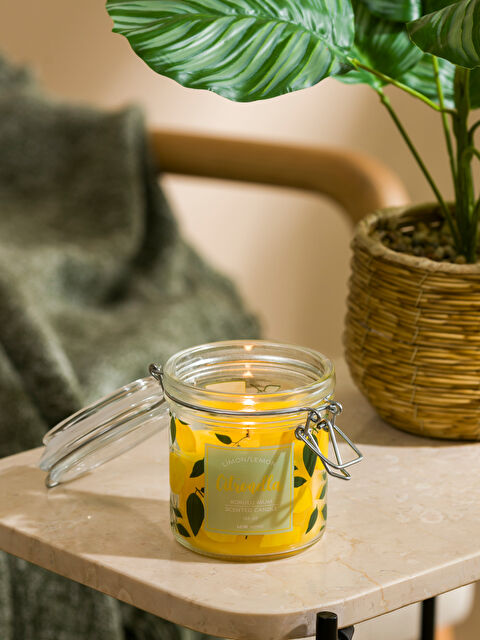 LCW HOME Limon Kokulu Dekoratif Mum - S5DI66Z8-LUG