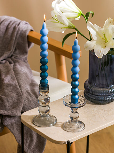 LCW HOME 2 бөліктен тұратын қисық шам ұстағыш шам жинағы