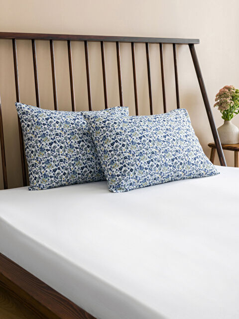 LCW HOME Çiçek Desenli Yastık Kılıfı 2'li 50x70 cm - S5EB33Z8-F9C