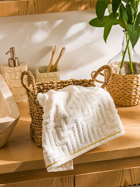 LCW HOME Serviette de toilette à motifs 50x80 cm - S5EN38Z8-EEW