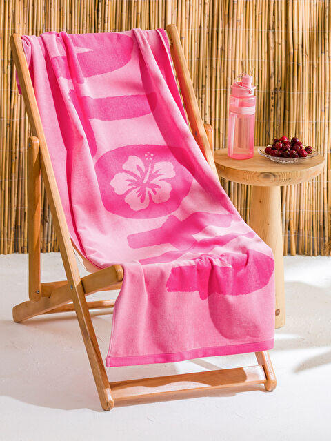 LCW ACCESSORIES Aloha Baskılı Kadın Plaj Havlusu 70X150 cm - S5FG71Z8-QY4