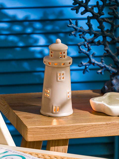 LCW HOME Deniz Feneri Figürlü Obje 16 cm - S5G699Z8-RPH