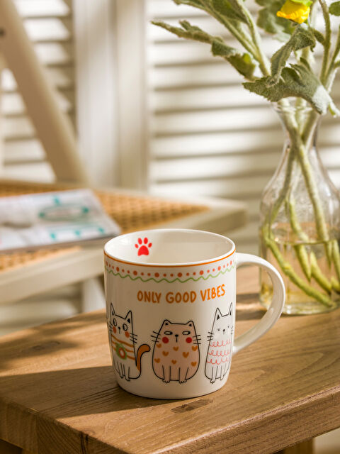 LCW HOME Printed Porcelain Mug 320 ml - S5GO25Z8-M0T