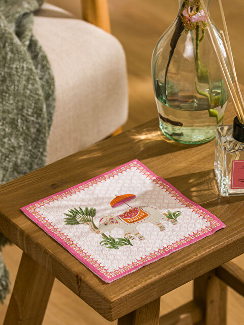 LCW HOME Elephant Printed Paper Napkin 20-Pack - S5GU28Z8-M0T