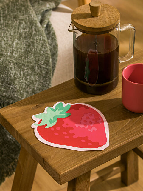 LCW HOME Çilek Figürlü Kağıt Peçete 20'li - S5GU33Z8-LTQ