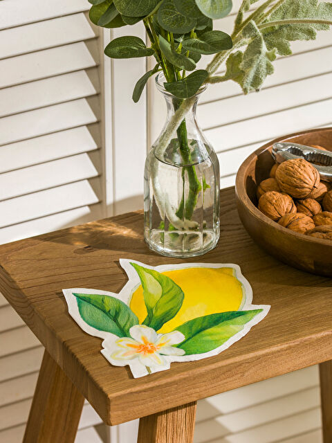 LCW HOME Limon Baskılı Kağıt Peçete 20'li - S5H486Z8-M0T