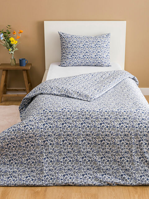 LCW HOME Çiçek Baskılı Tek Kişilik Nevresim Seti - S5H722Z8-F9C