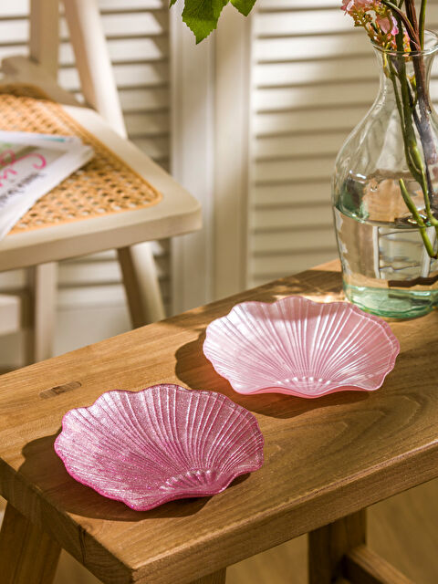 LCW HOME Seashell Figured Glass Cereal Bowl 13 cm - S5HL20Z8-V5U