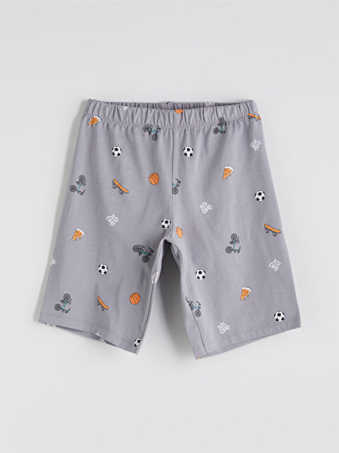LCW Kids Beli Lastikli Baskılı Erkek Çocuk Pijama Alt - S5HL56Z1-LRW